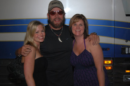 Starr and I with Hank Williams Jr.