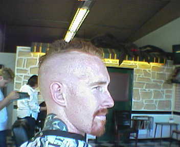 Nice mohawk, huh?