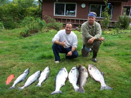 Norm & Karl with Sashimi