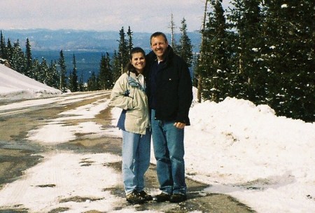 Jennifer and me Pikes Peak, Co.