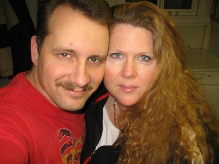 My Wonderful hubby and I