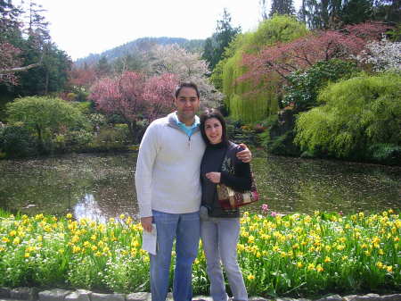 Me and my wife Silvia/April 2007