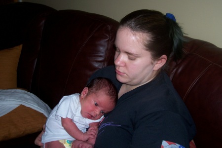Amber and son, Corey