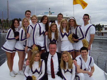 Me and the Husky Cheer Squad, Opening Day, 2006