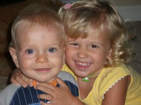 Our 2 precious grandchildren!