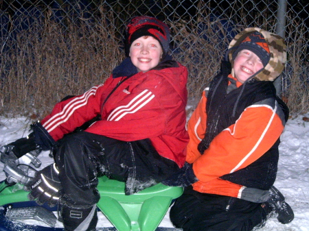 sledding fun! (2)