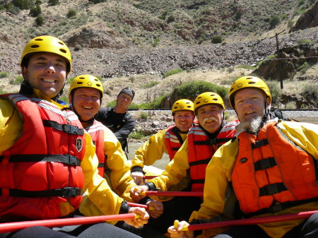 Some Friends and I Rafting