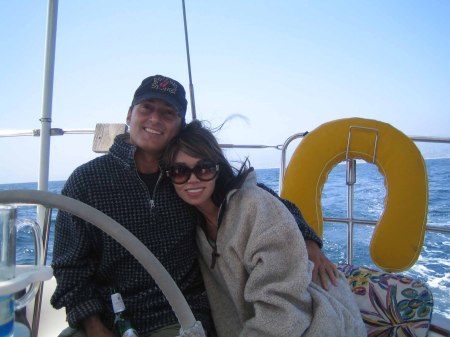 Sailing in Marina del Rey, CA