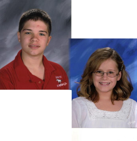 ALEC IS 6TH GRD AND ALISON IS 4TH
