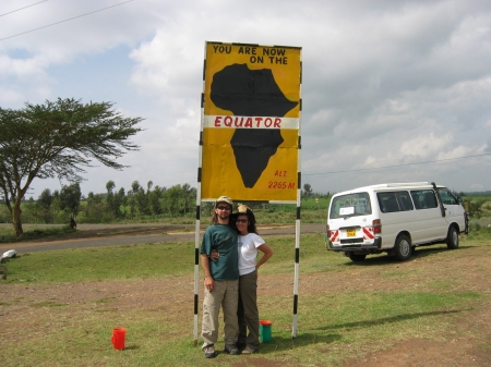 at the Equator