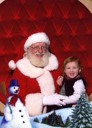 Erin and Santa, 2006