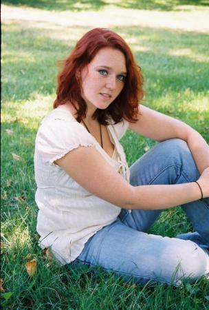 My oldest Mariah in Senior Pictures age 18