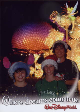 Epcot at Christmas