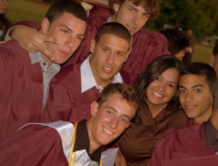 My son's high school graduation 2007