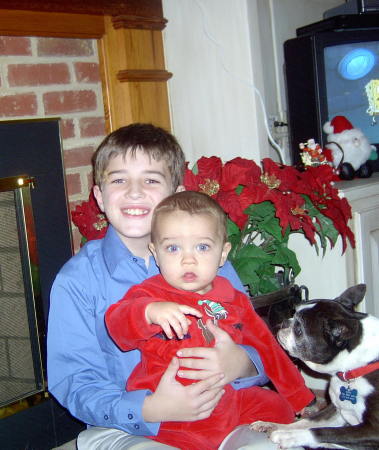 MY BOYS...CHRISTMAS 2004