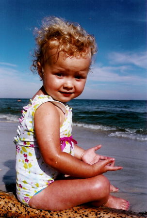 My Little Beach Babe!