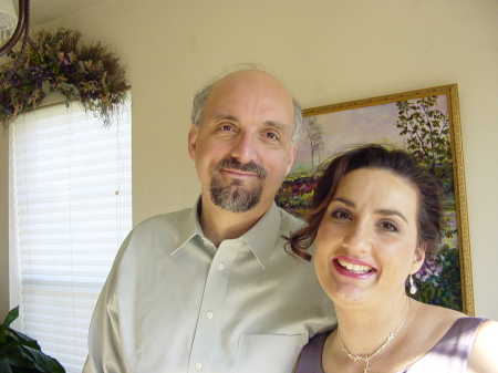 Chuck and daughter, Sarah.a network journalist