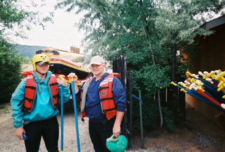 White water rafting