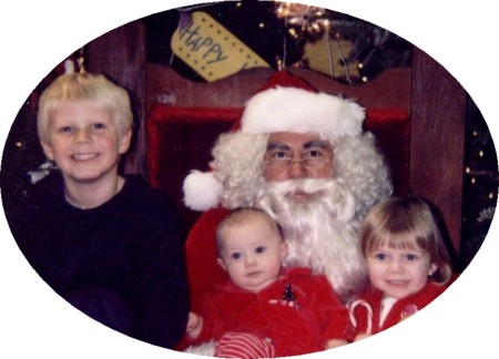 Kids & Santa, Christmas 2004