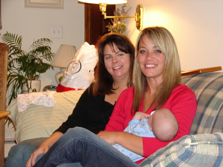 Me and Tammy and beautiful baby Owen...