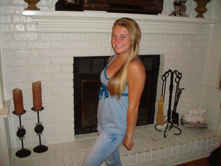 Abby -first day at Pope HS