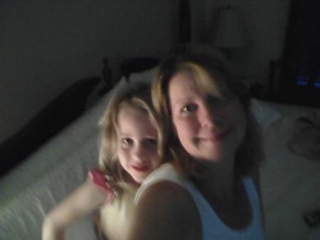 My 6 year old, Payton, and me