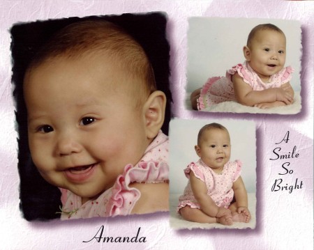 Amanda at 7 months