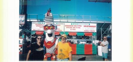 Terry, me and Sparky at Texas Motor Speedway Nov 2005