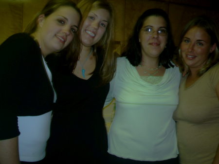 Beth. Becky, Me and Heather!!
