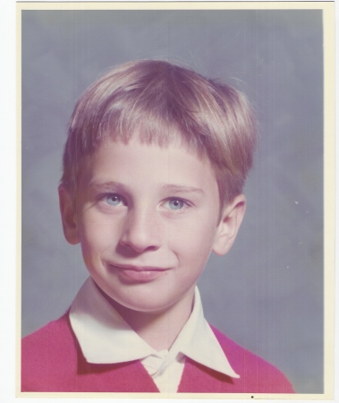Edward at age 7 Notre Dame School - 1972