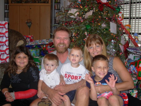 Christmas 2006 with the Grandkids