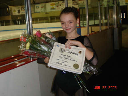 This is my older daughter Kassandra Lyn, my ice skater at 11 1/2.