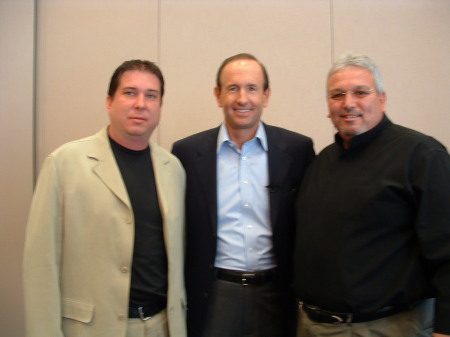 My business partner Ethan, Dick DeVos and myself