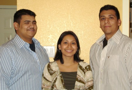 my kids...Emilio, Brenda and Adam