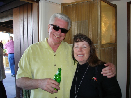 Partying at Huell Howser's house in Twentynine Palms
