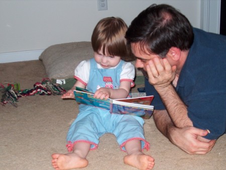 Reading with Daddy