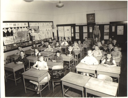 Third Grade  1957-58  Mrs. Pruett