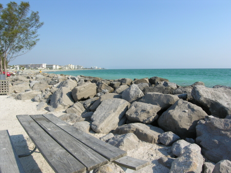 The Gulf of Mexico from the Jetty