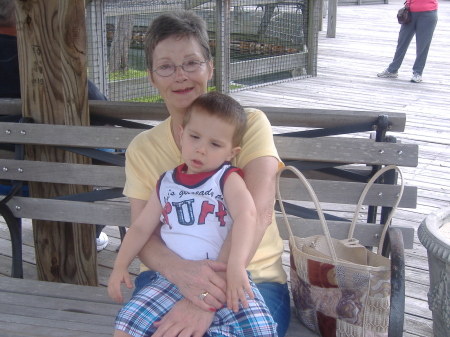 katherine and GRANDSON matthew in S.C.