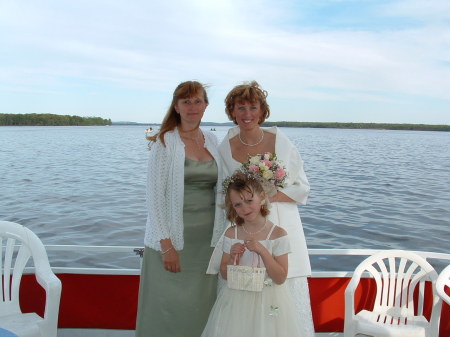 Silke, Tabitha, and Birgit  May 2004