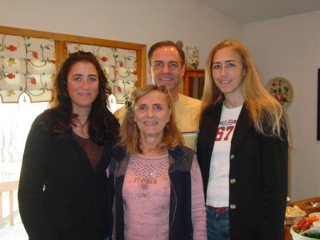 Joyce and her children, Tracy, Christy & John Jr.