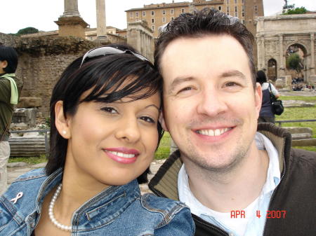 tiana & nick boisvert in rome 2007