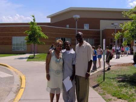 my son 8th grade graduation.