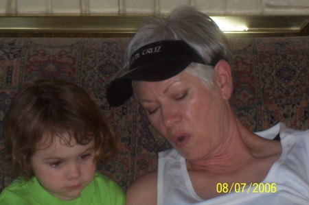 Maggie and Grandma 07/04/2006