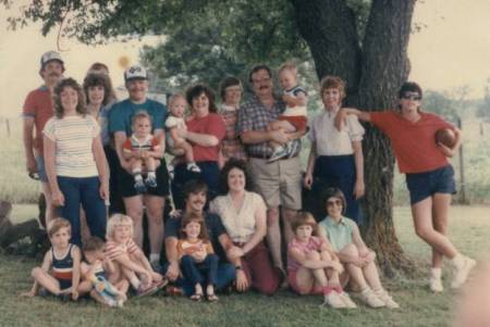 Family Reunion in Meeker many yeas ago.