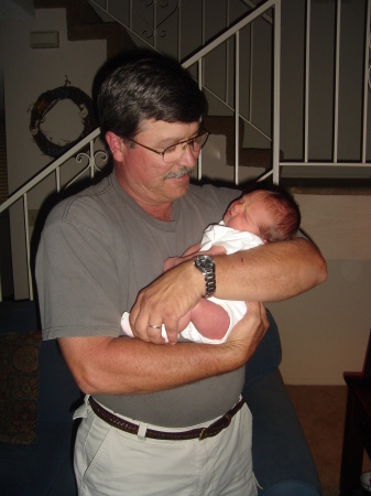 Grandpa & Meghan born 8-21-2007