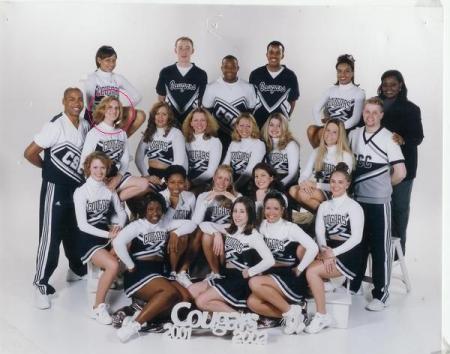 2001 Columbus State Cheerleader