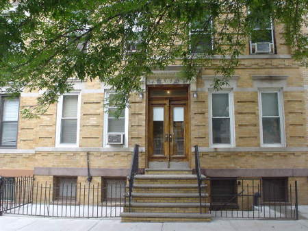 The old brownstone on 65th Pl.