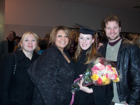 Melissa's college graduation