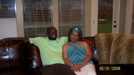 Me and D at the house